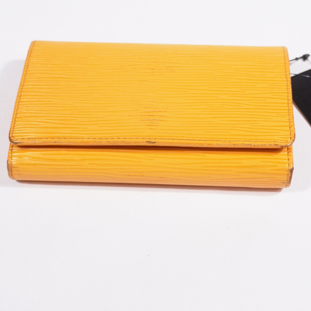 Louis Vuitton Epi Portmonnaie Billets Tresor Leather Bifold Wallet